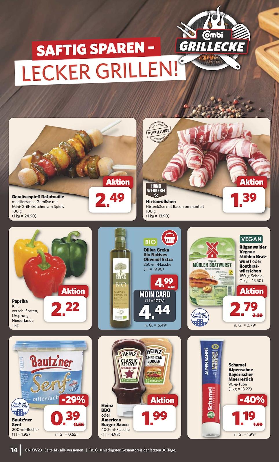 Combi Aktueller Prospekt ab Montag Seite 16