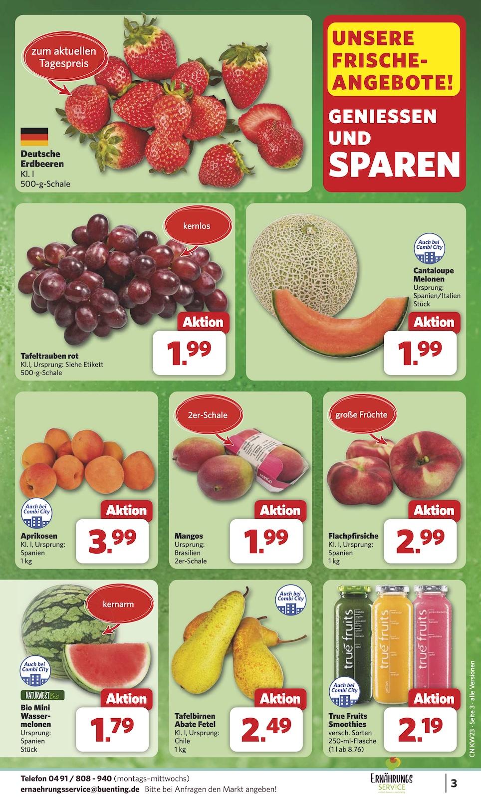 Combi Aktueller Prospekt ab Montag Seite 3