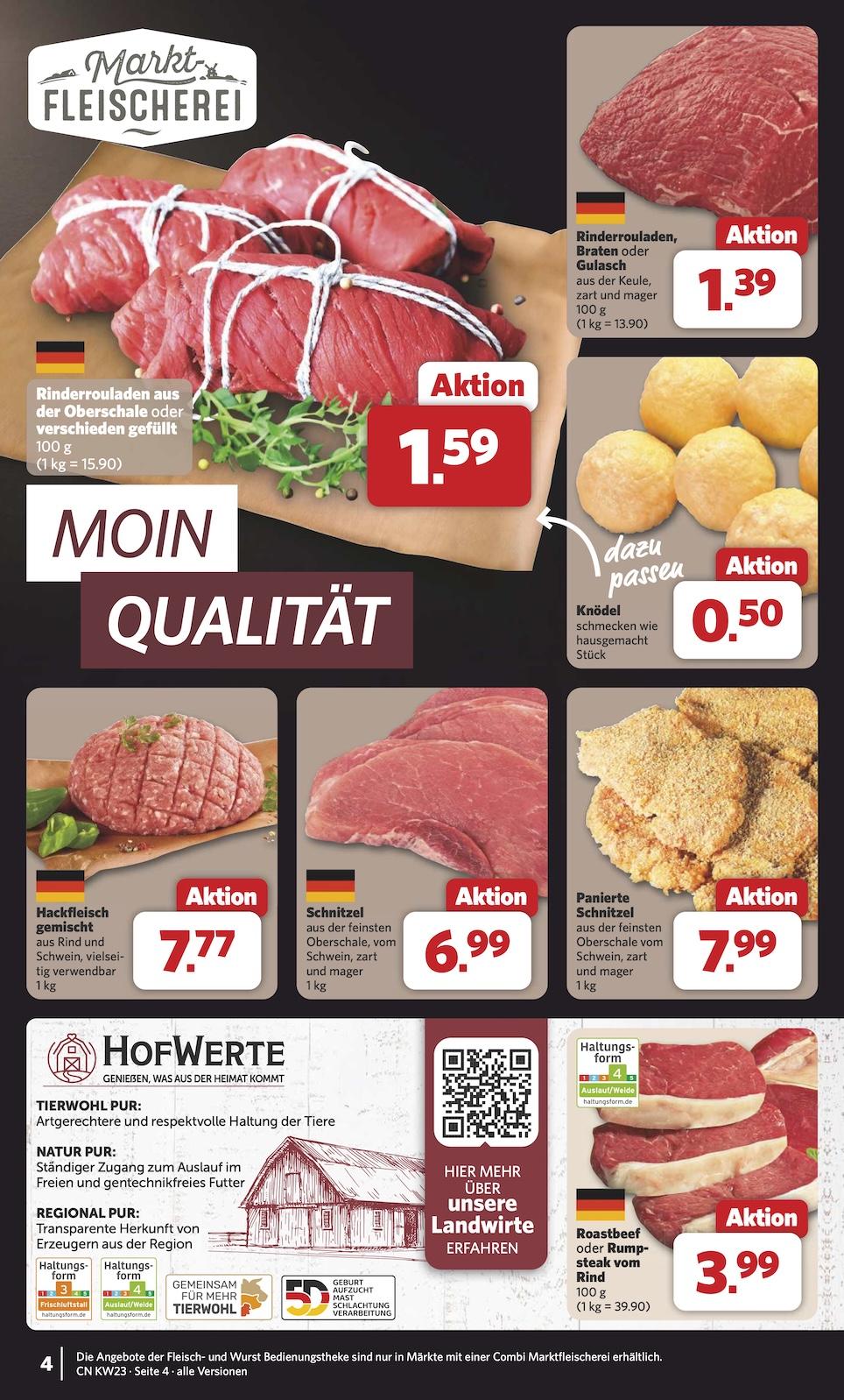 Combi Aktueller Prospekt ab Montag Seite 4