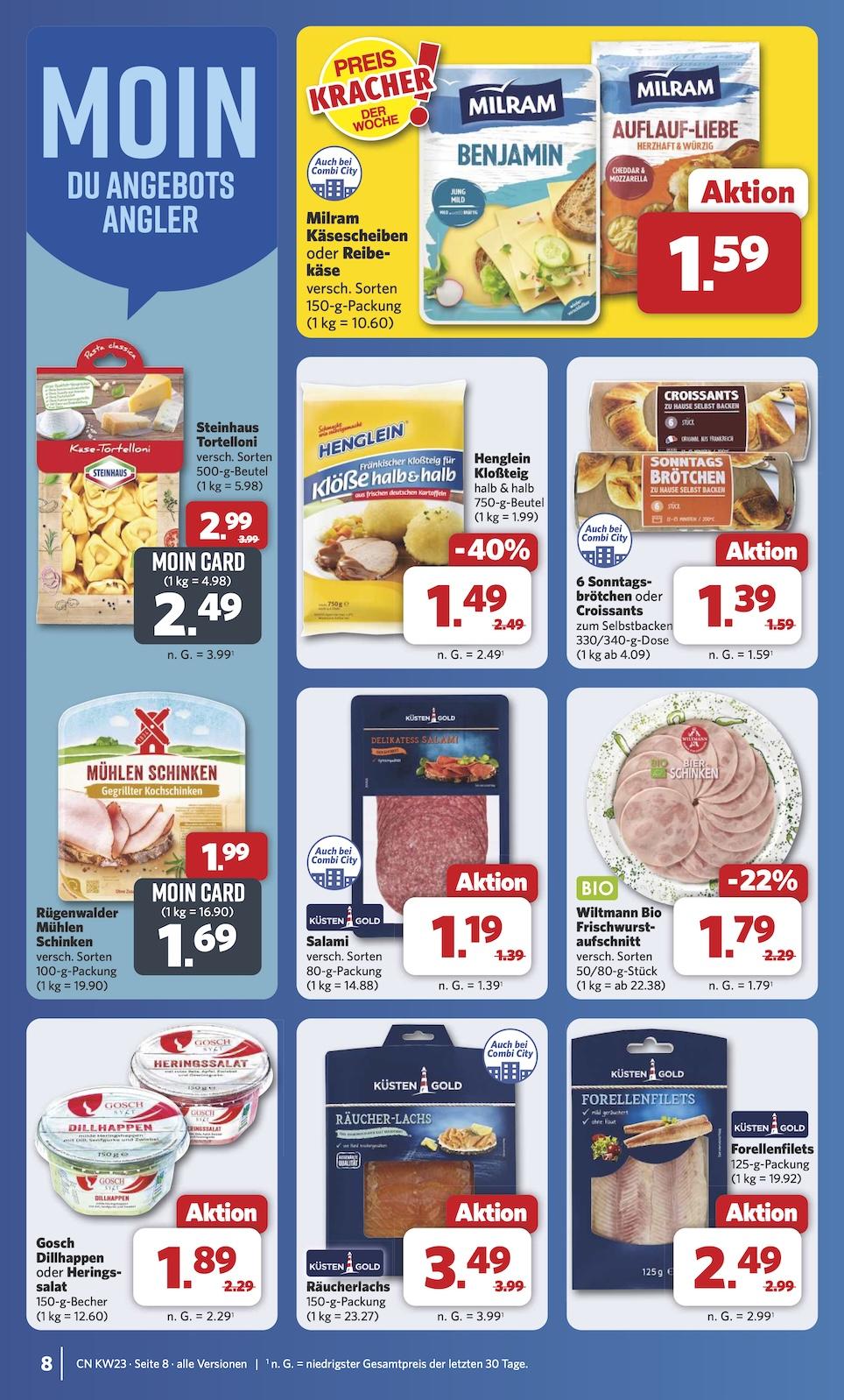 Combi Aktueller Prospekt ab Montag Seite 8