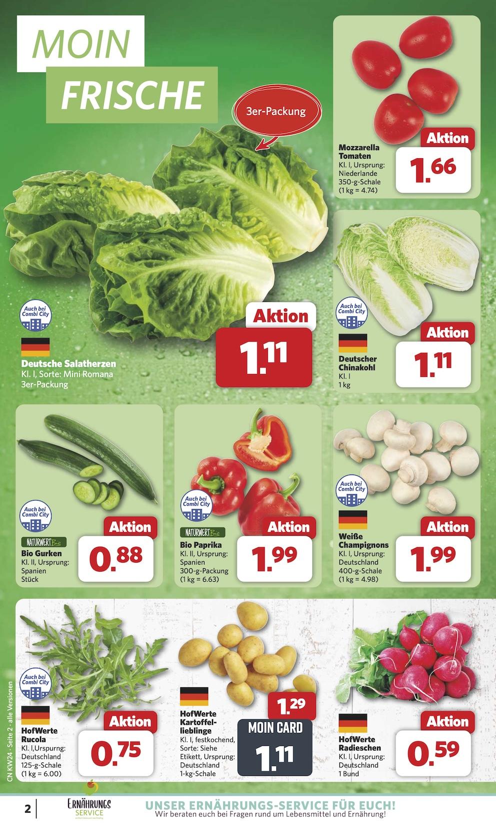 Combi Aktueller Prospekt ab Dienstag Seite 2
