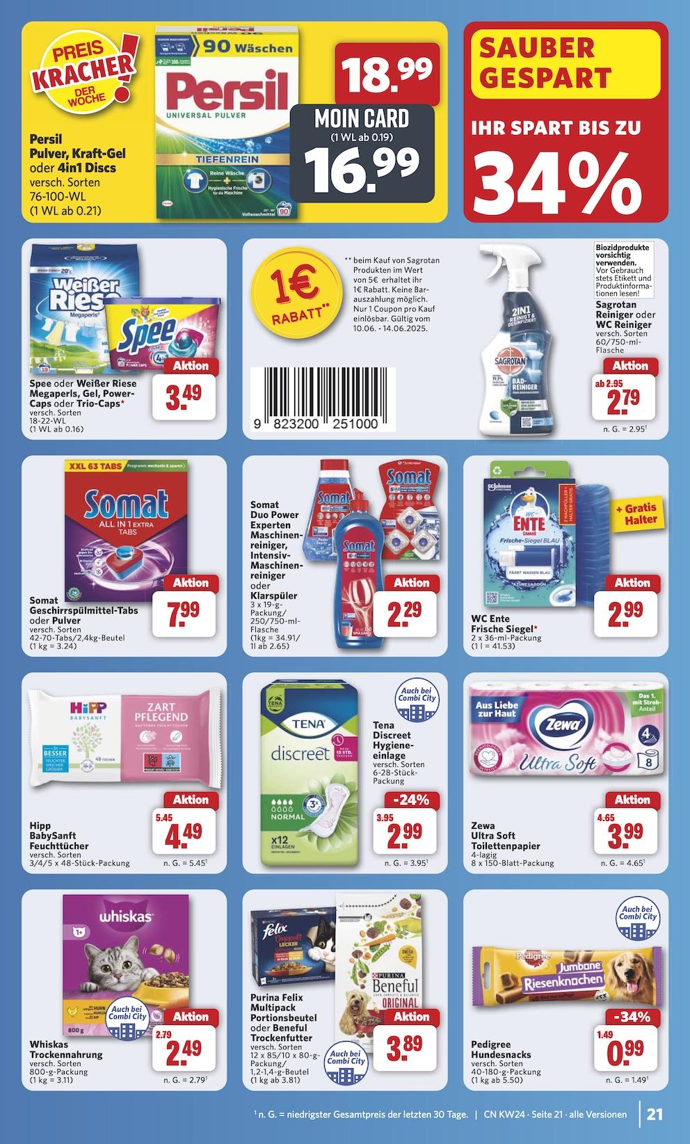 Combi Aktueller Prospekt ab Dienstag Seite 30