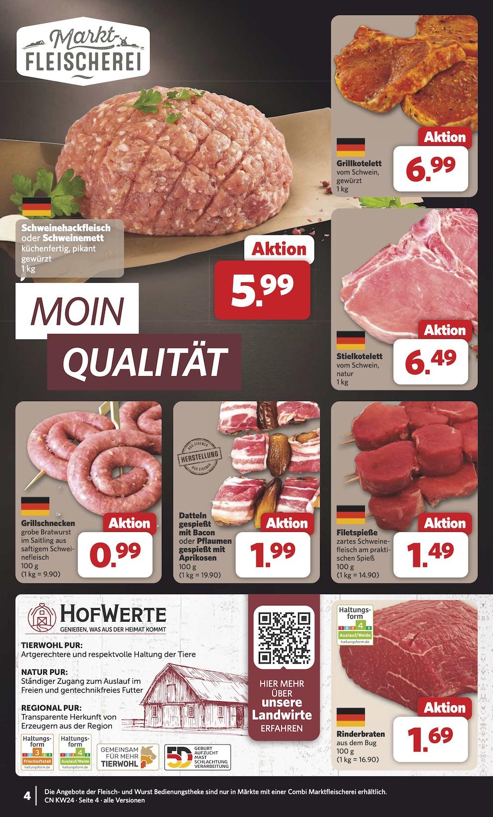 Combi Aktueller Prospekt ab Dienstag Seite 4