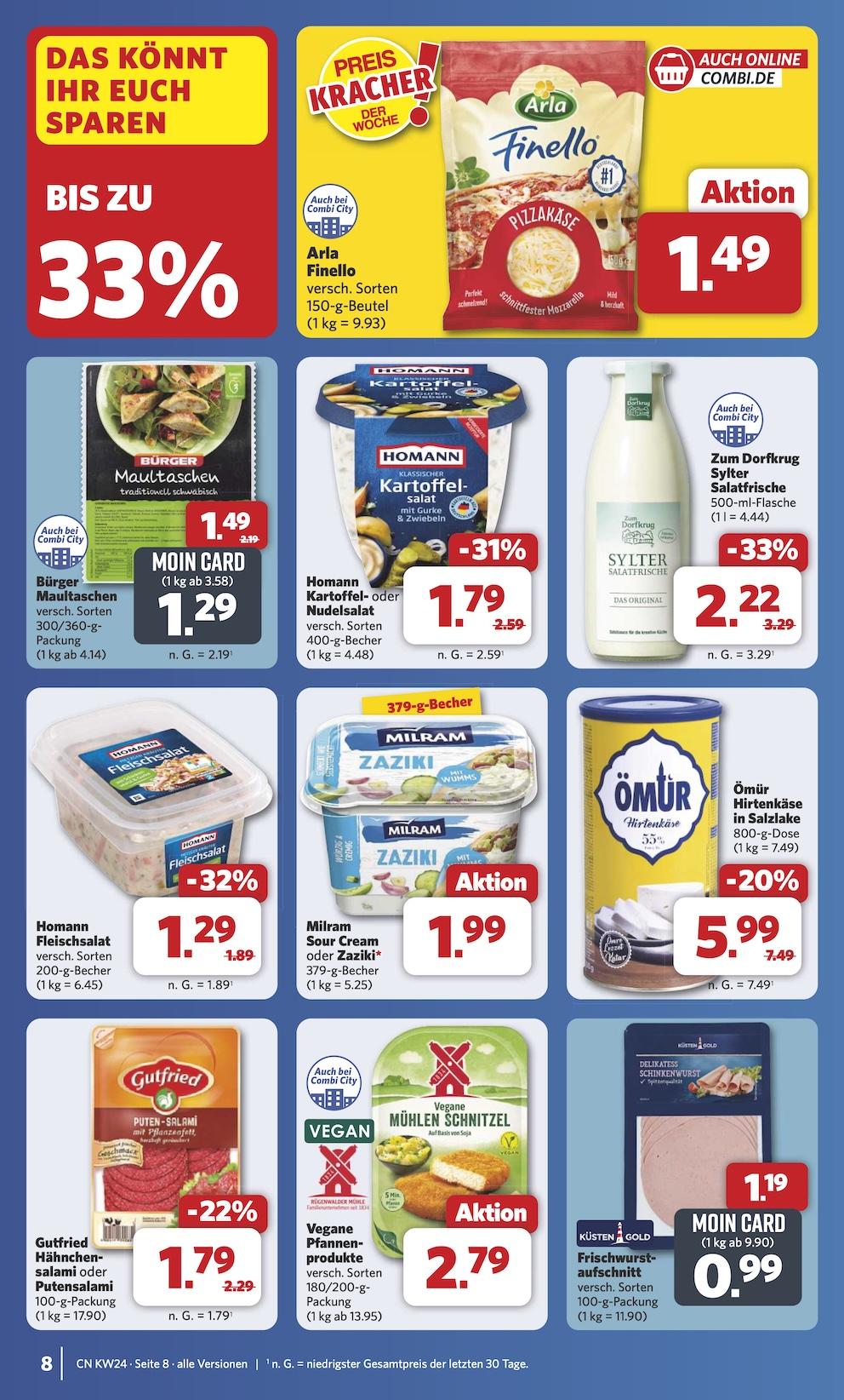 Combi Aktueller Prospekt ab Dienstag Seite 9