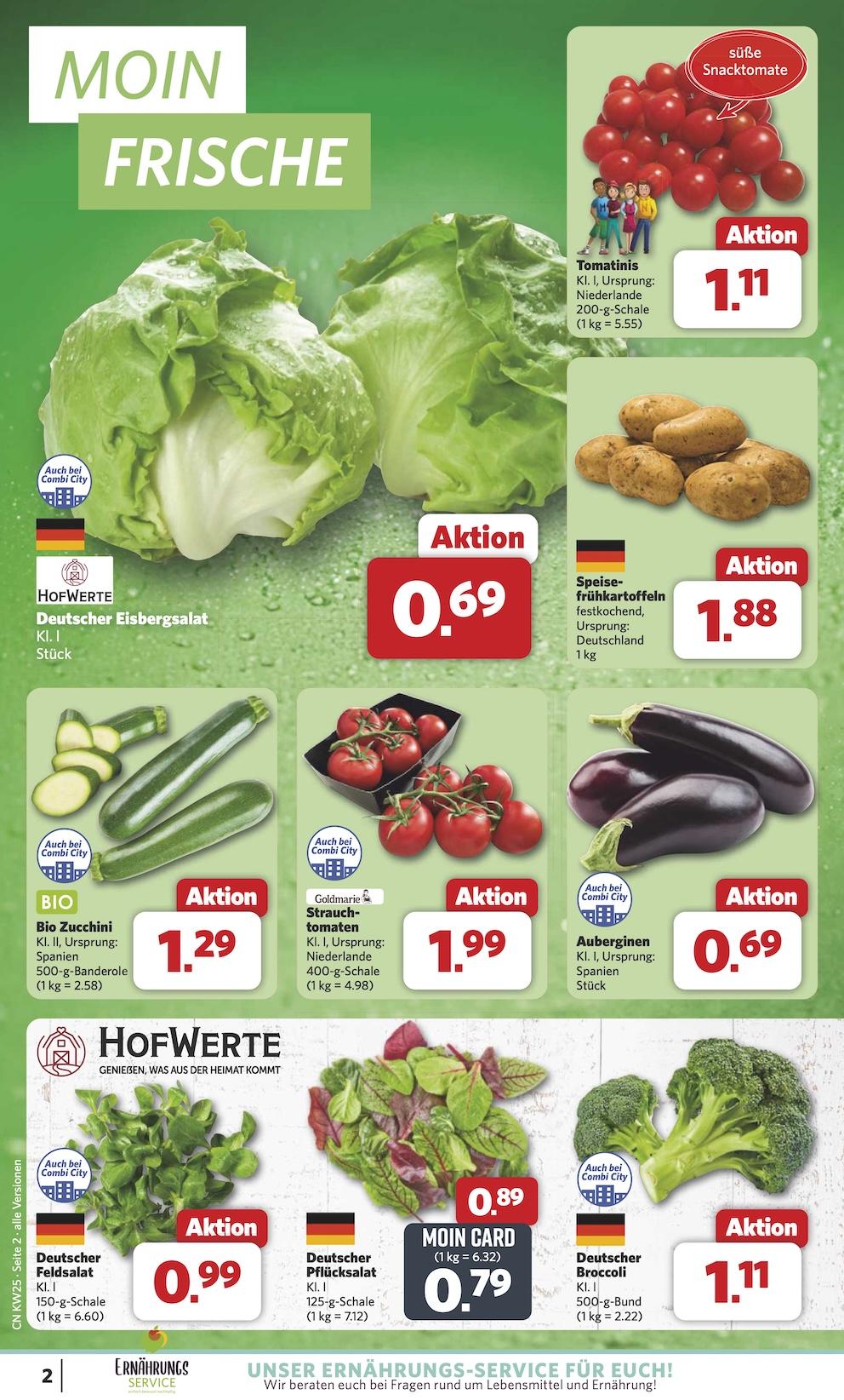 Combi Aktueller Prospekt ab Montag Seite 2
