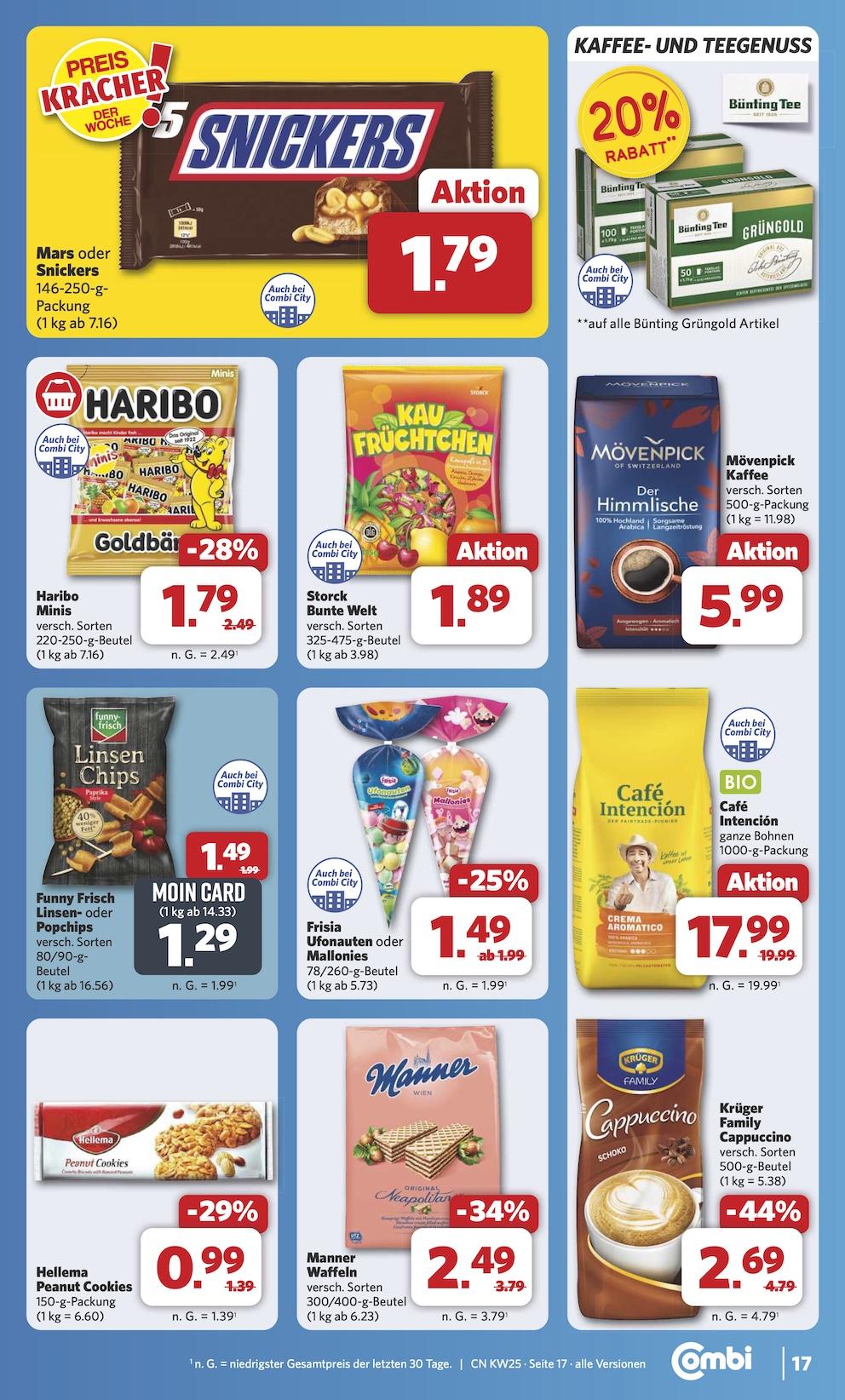 Combi Aktueller Prospekt ab Montag Seite 21