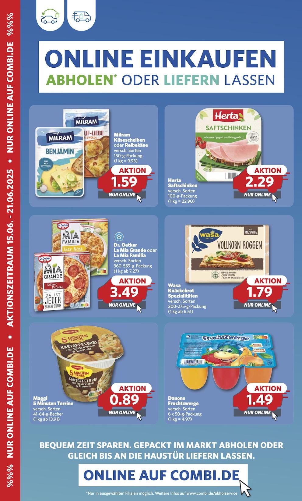 Combi Aktueller Prospekt ab Montag Seite 25