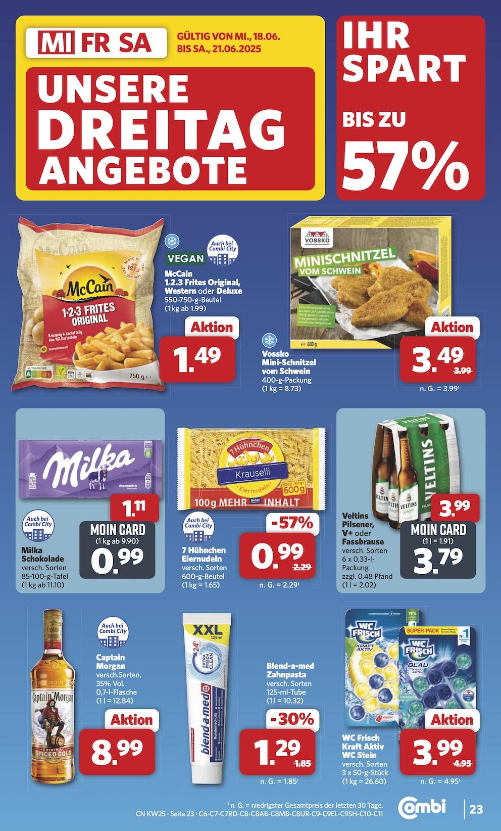 Combi Aktueller Prospekt ab Montag Seite 33