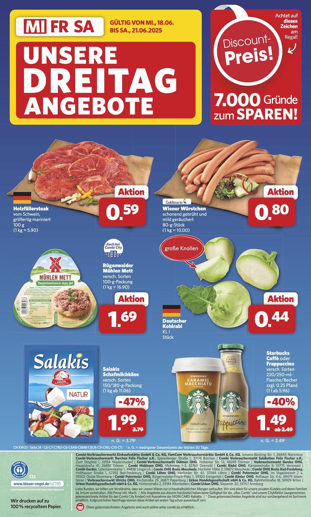 Combi Aktueller Prospekt ab Montag Seite 34