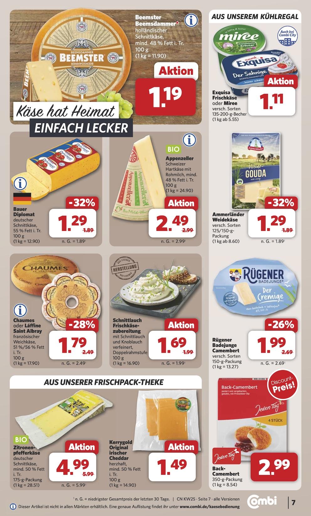 Combi Aktueller Prospekt ab Montag Seite 7