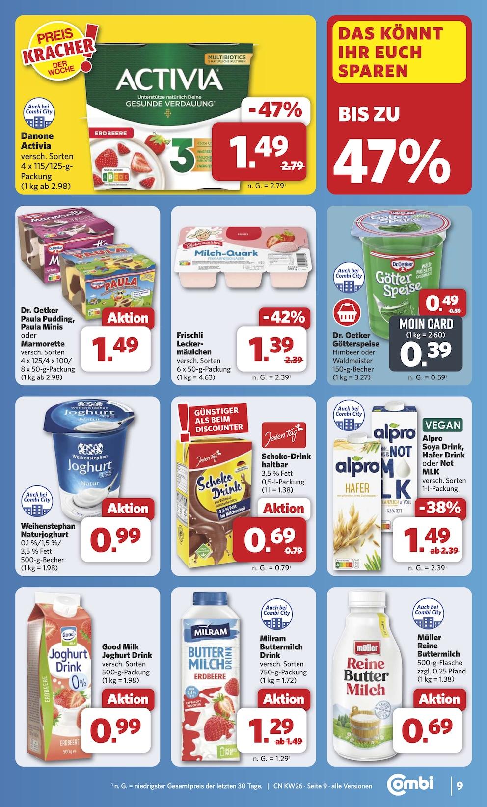 Combi Aktueller Prospekt ab Montag Seite 10