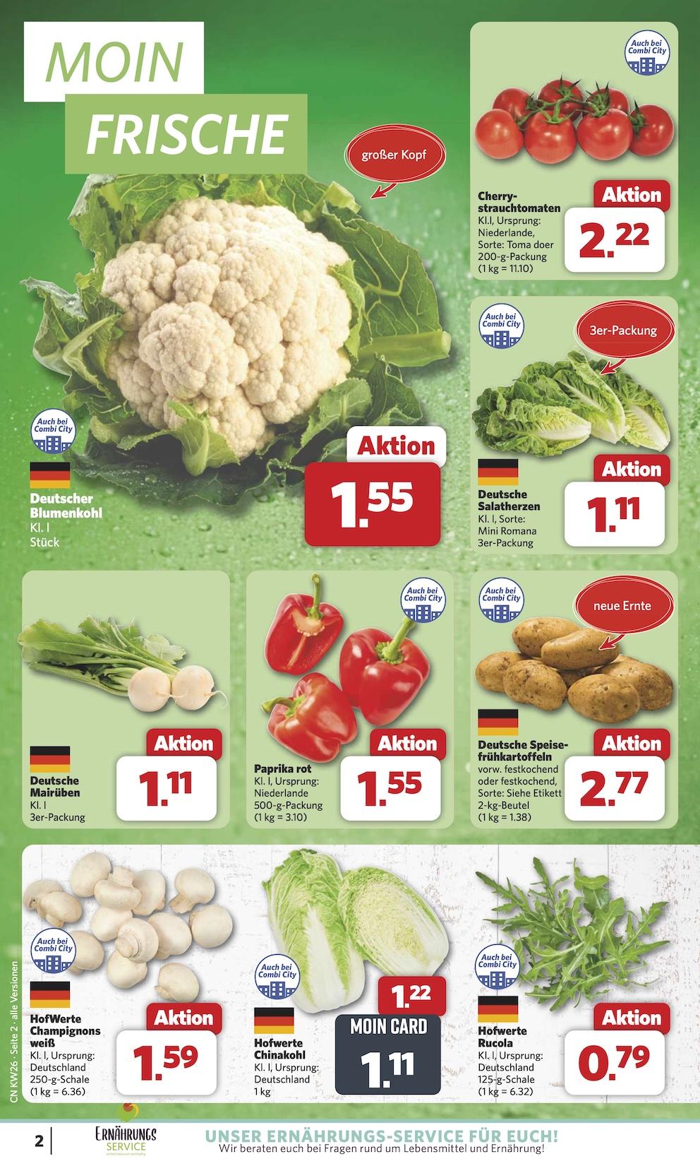 Combi Aktueller Prospekt ab Montag Seite 2