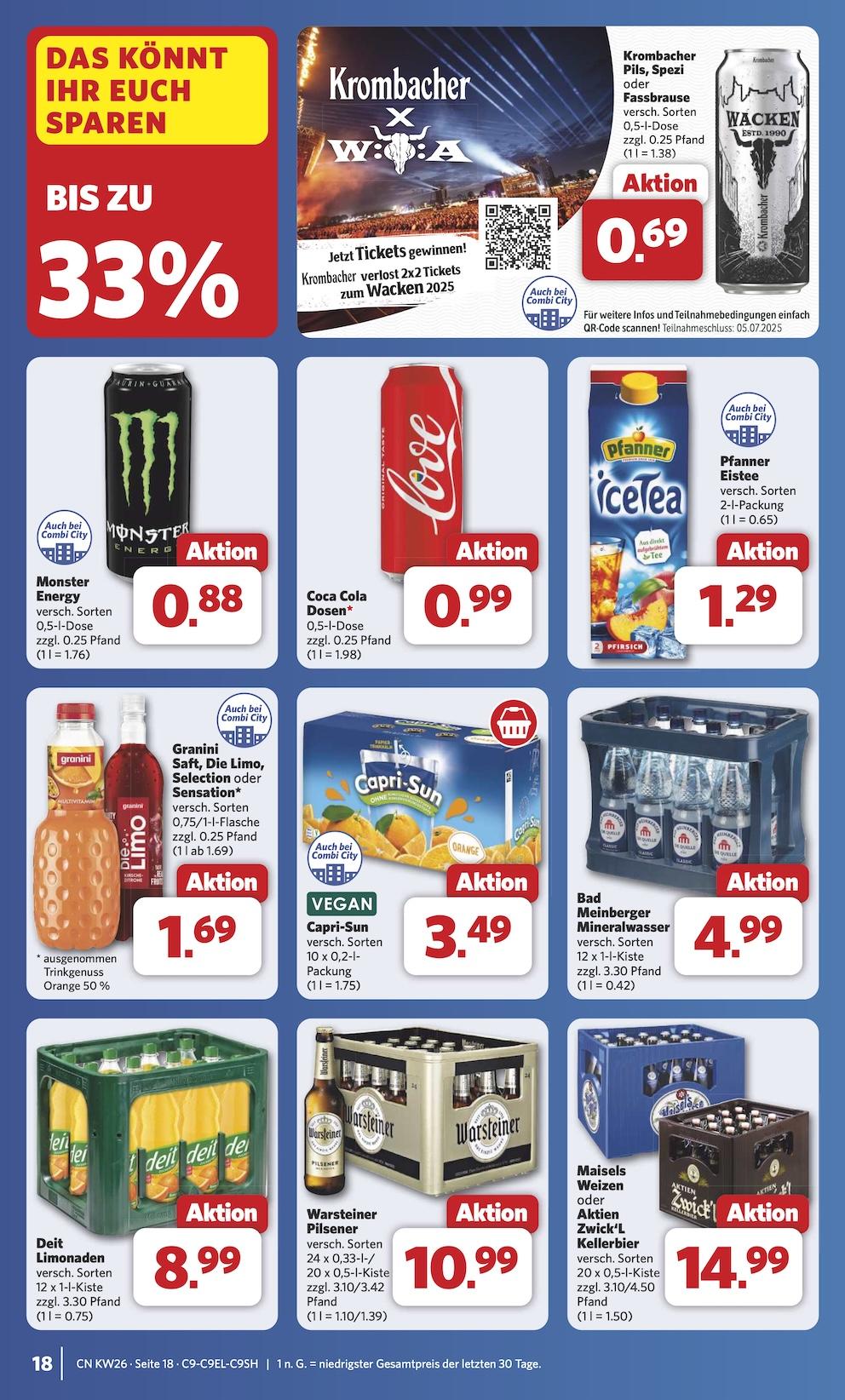 Combi Aktueller Prospekt ab Montag Seite 24