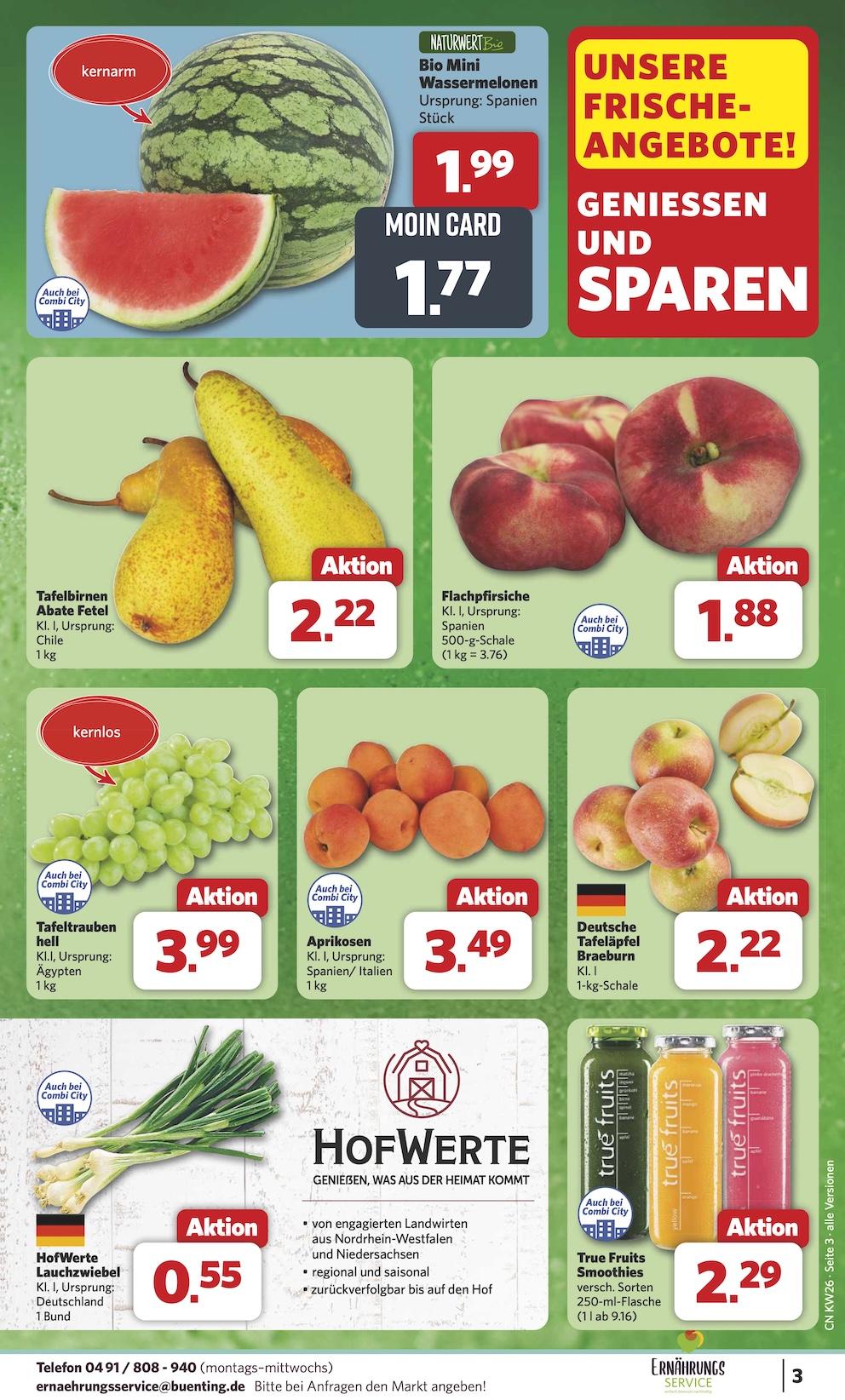 Combi Aktueller Prospekt ab Montag Seite 3