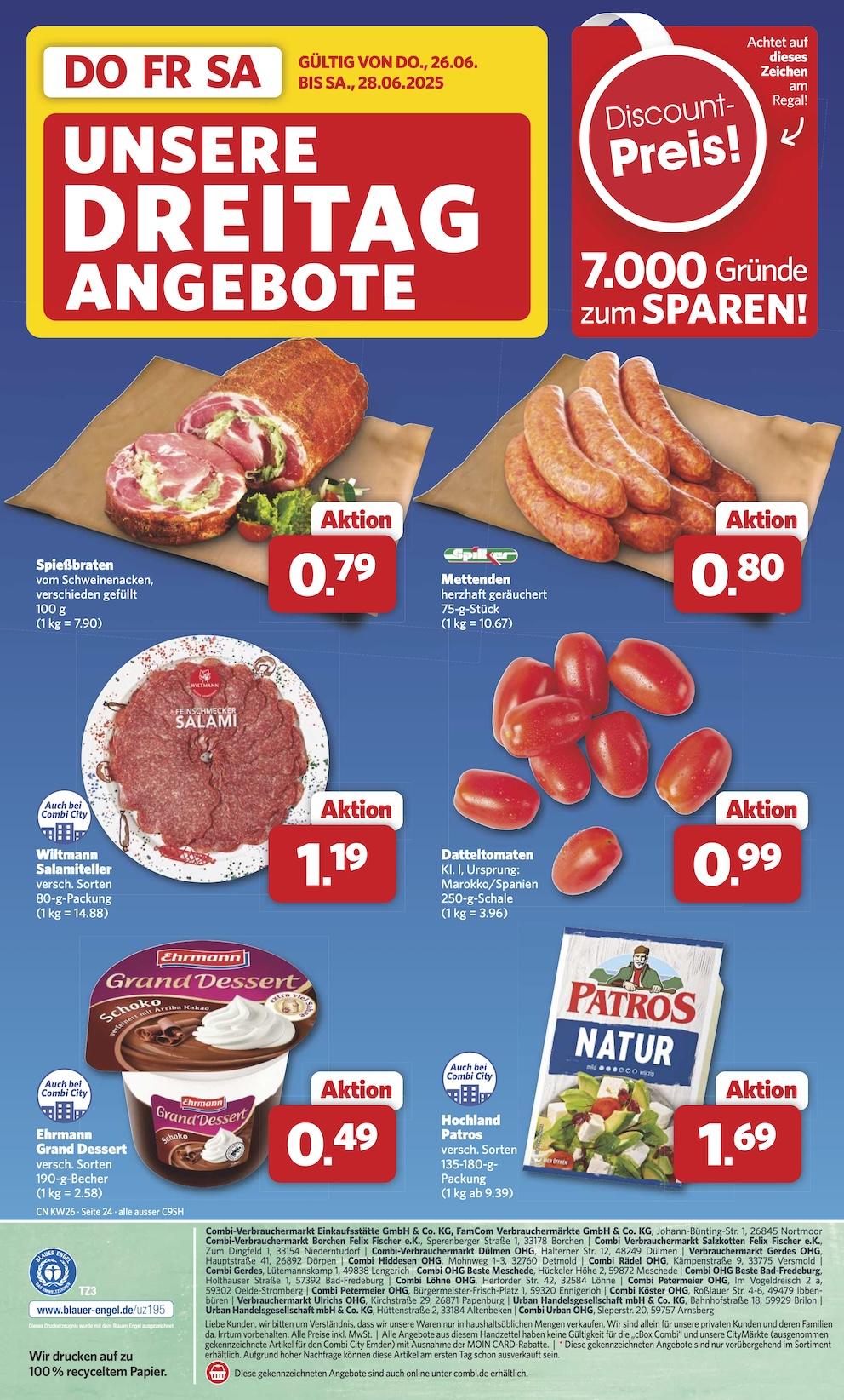 Combi Aktueller Prospekt ab Montag Seite 33