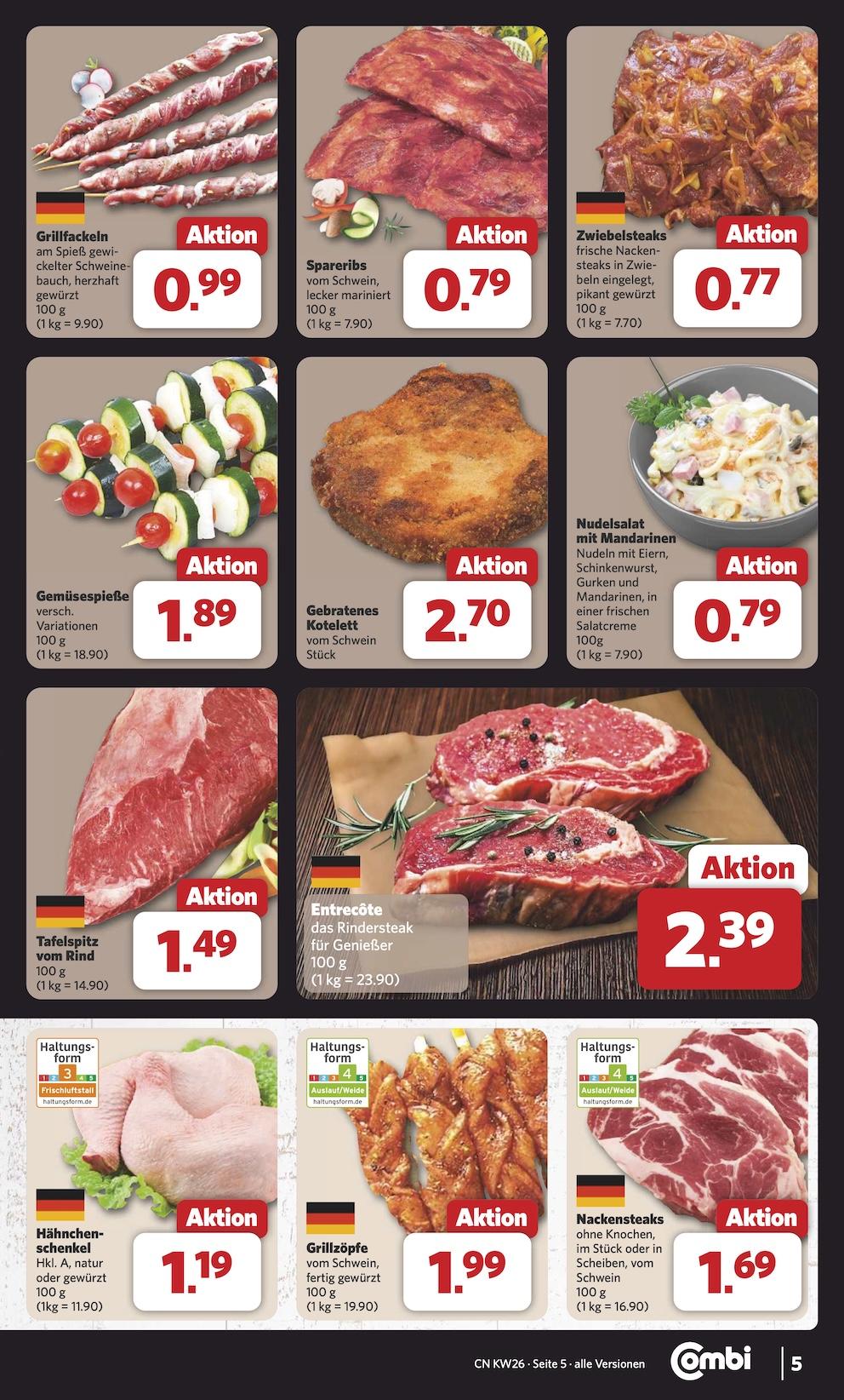 Combi Aktueller Prospekt ab Montag Seite 5