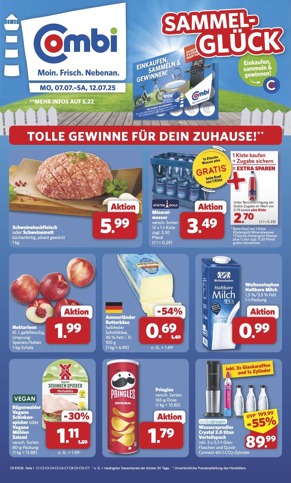 Combi Aktueller Prospekt ab Montag Seite 1