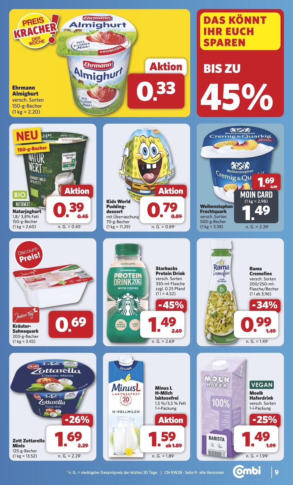 Combi Aktueller Prospekt ab Montag Seite 11