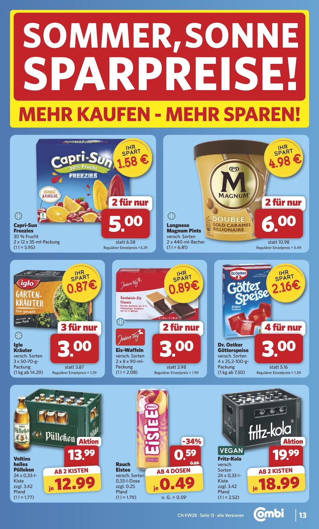Combi Aktueller Prospekt ab Montag Seite 16