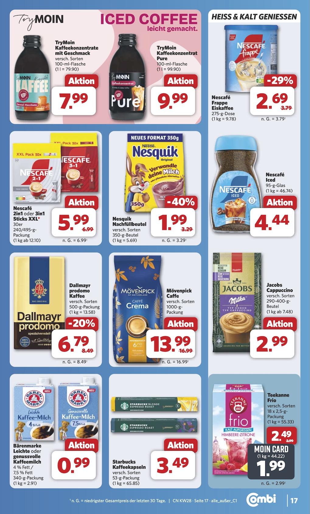 Combi Aktueller Prospekt ab Montag Seite 24