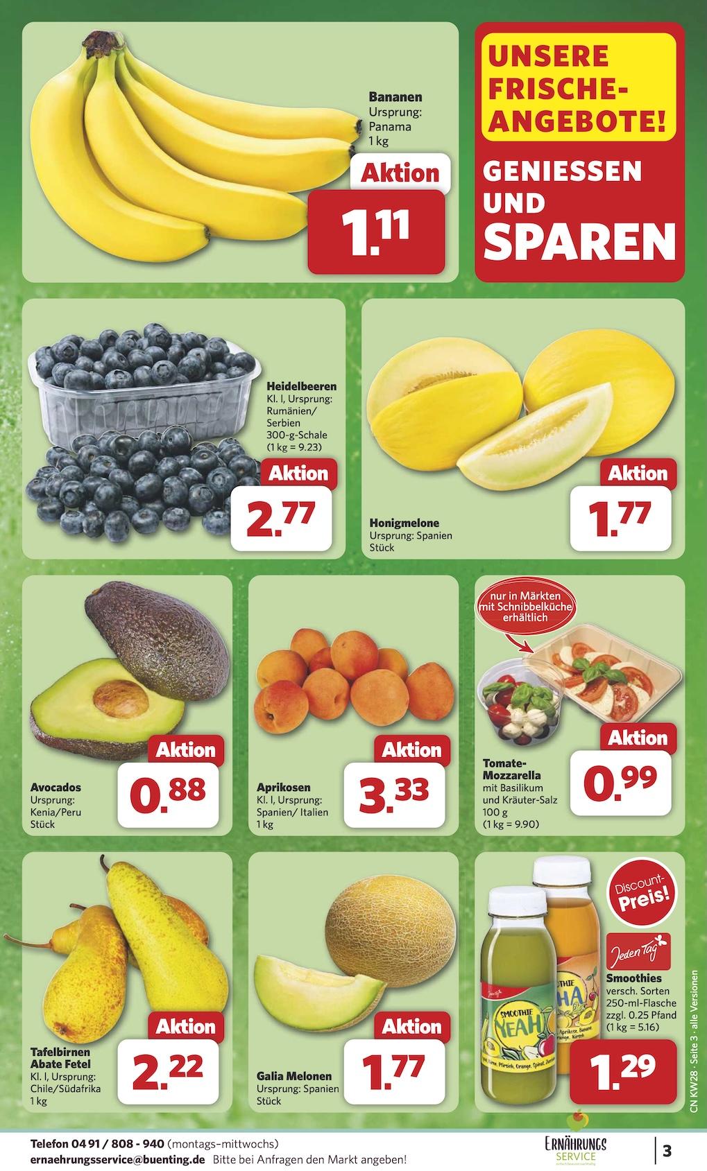 Combi Aktueller Prospekt ab Montag Seite 3