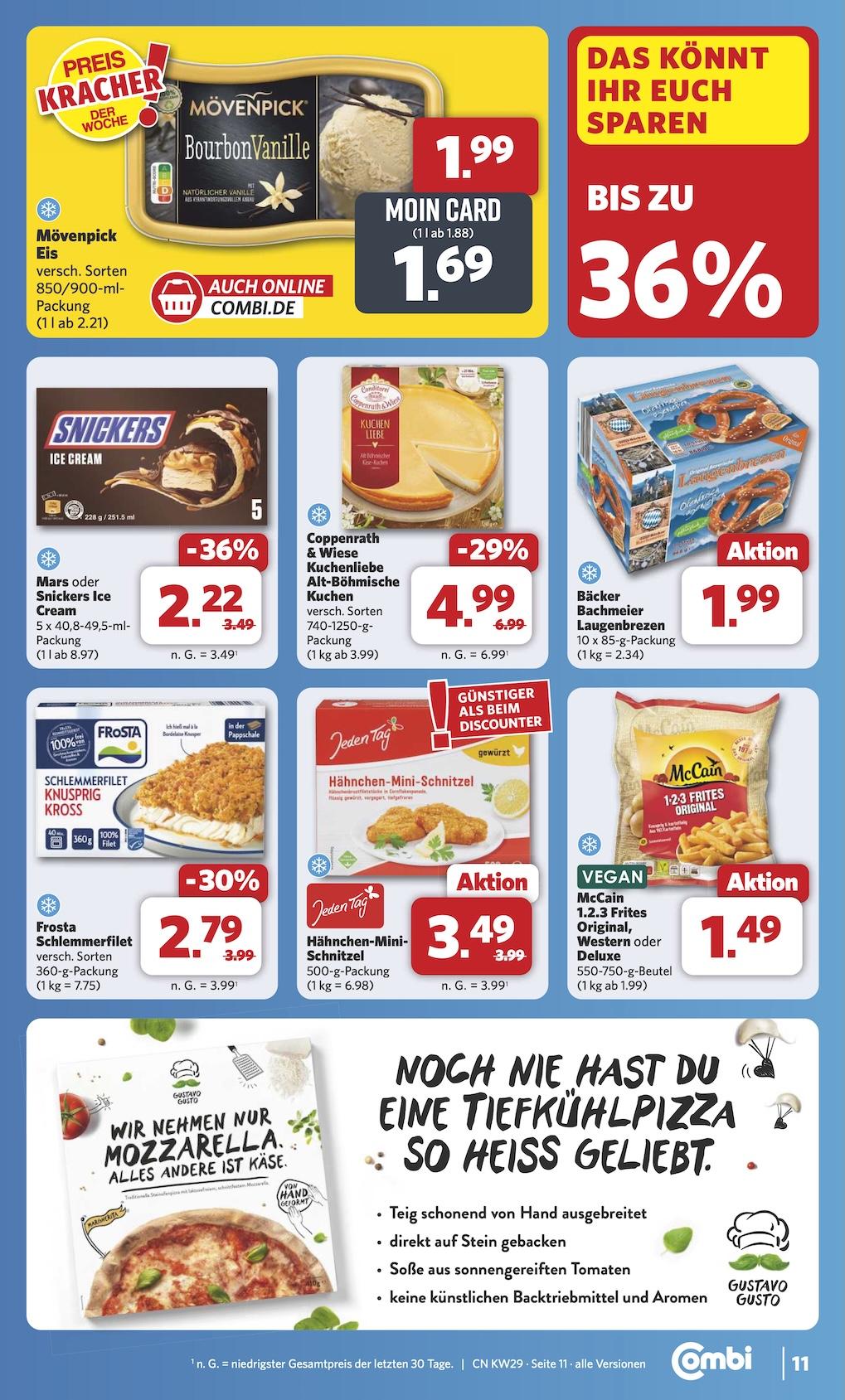 Combi Aktueller Prospekt ab Montag Seite 13