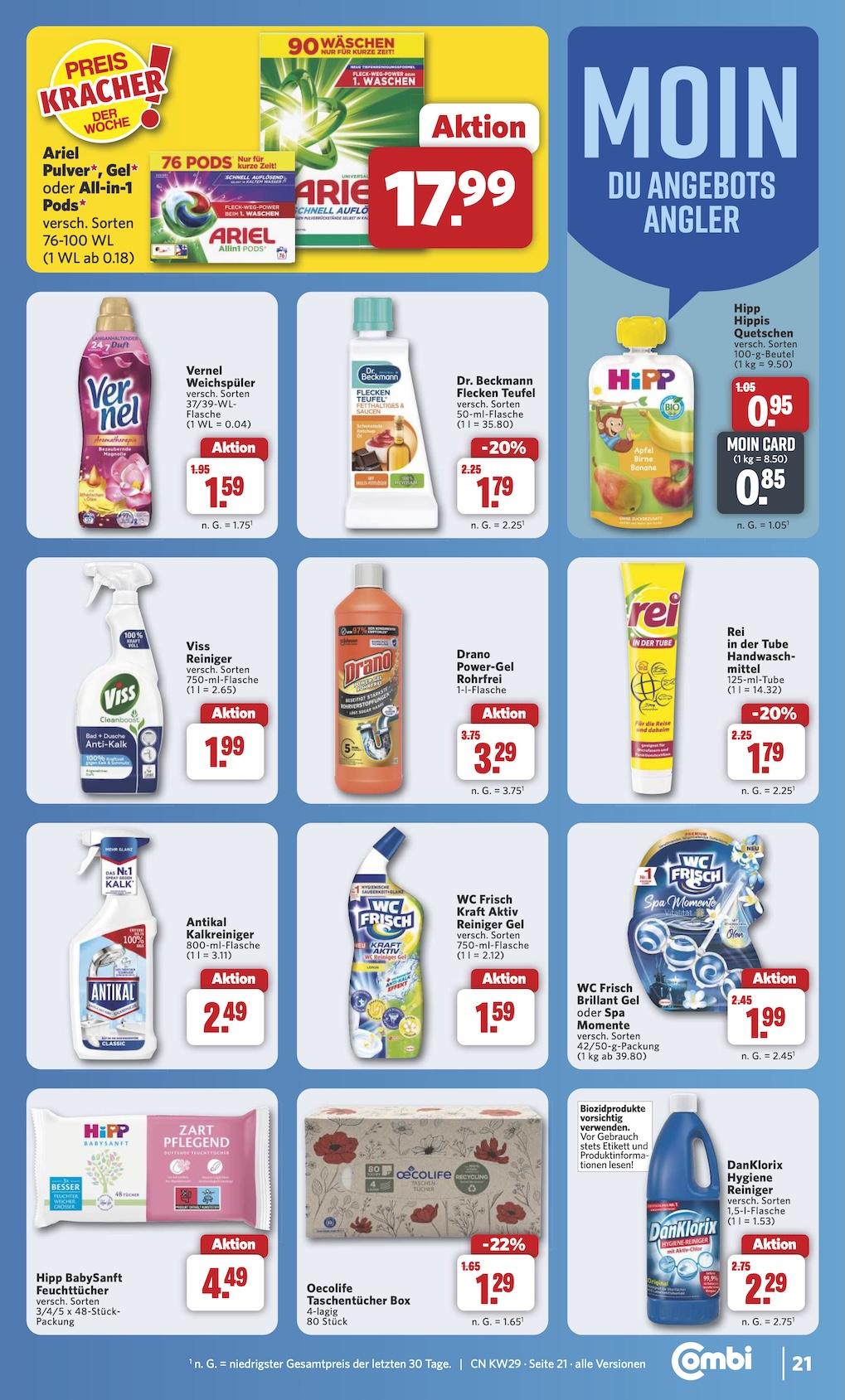 Combi Aktueller Prospekt ab Montag Seite 26