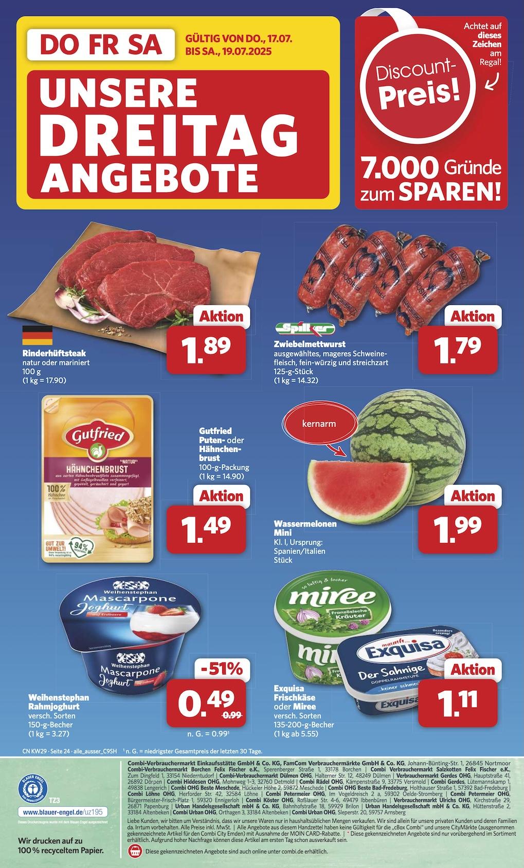 Combi Aktueller Prospekt ab Montag Seite 31