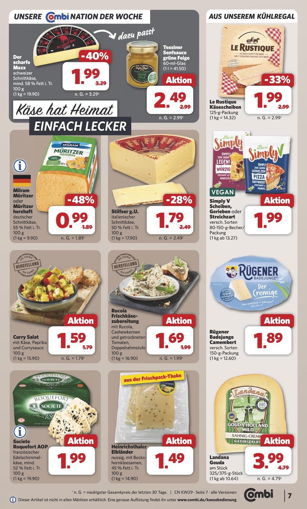 Combi Aktueller Prospekt ab Montag Seite 9