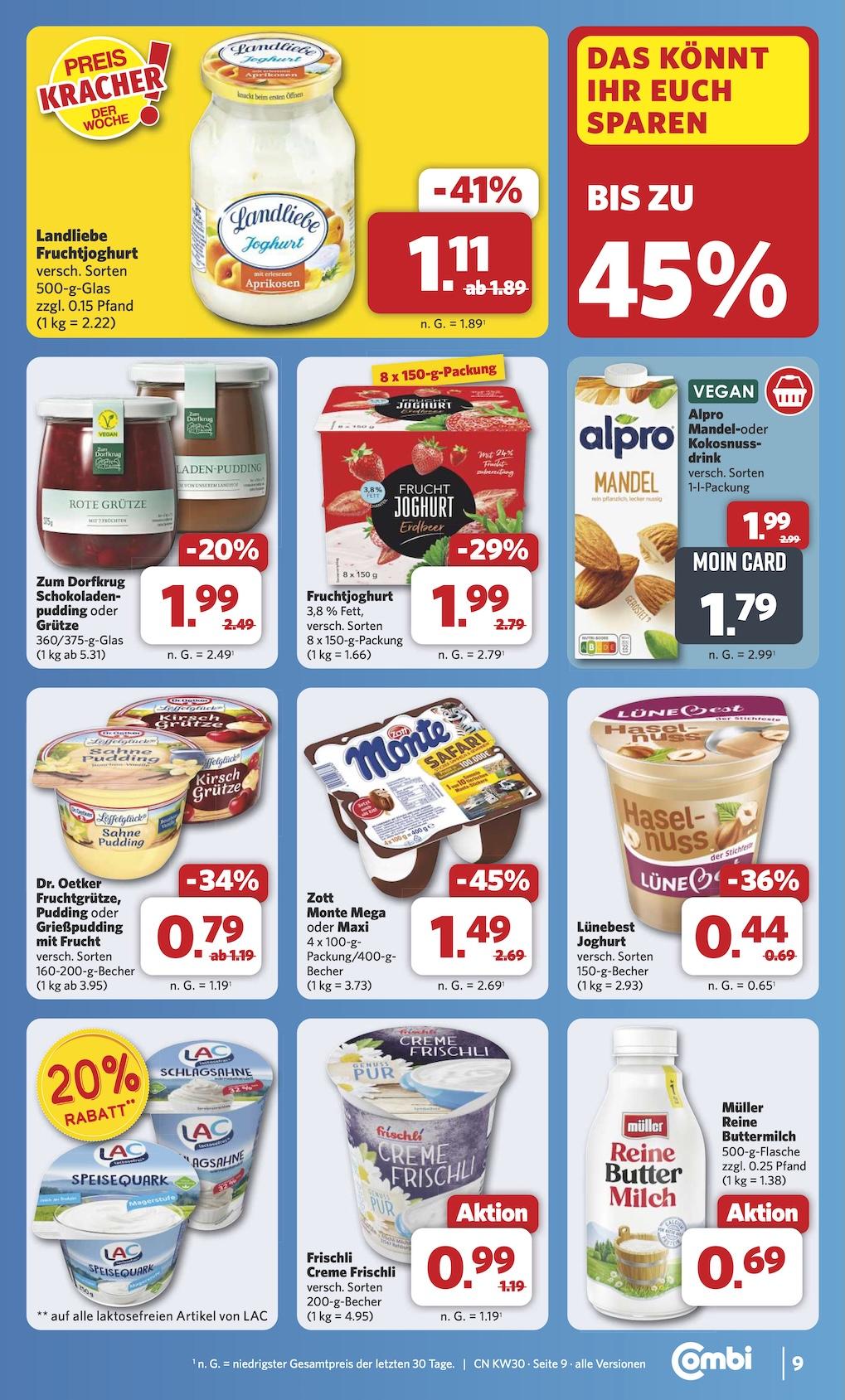 Combi Aktueller Prospekt ab Montag Seite 11