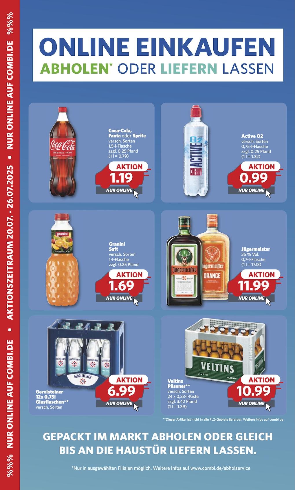 Combi Aktueller Prospekt ab Montag Seite 19