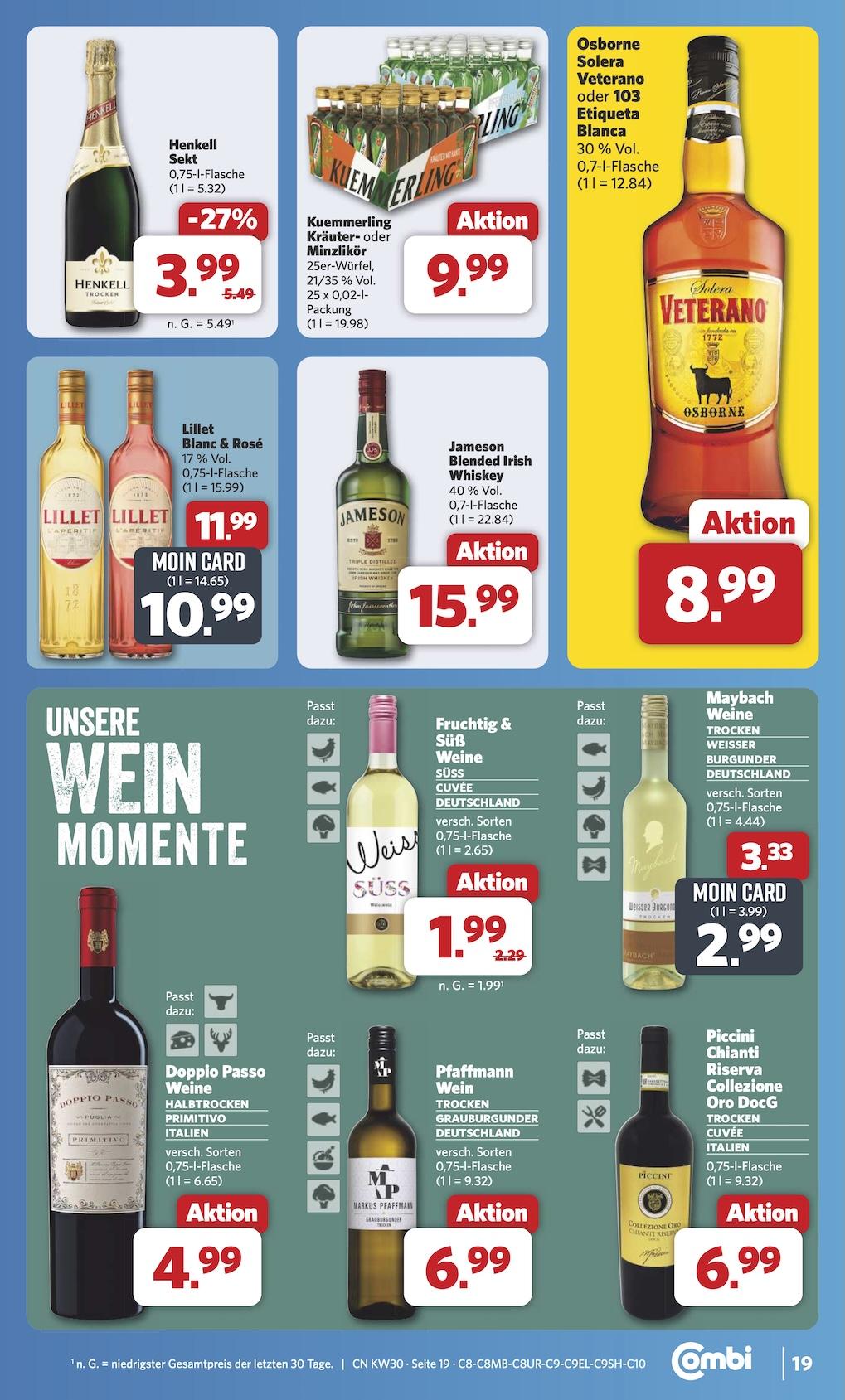 Combi Aktueller Prospekt ab Montag Seite 24