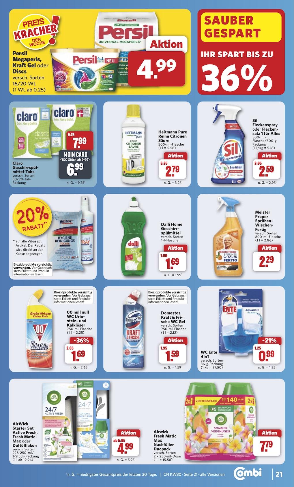 Combi Aktueller Prospekt ab Montag Seite 27