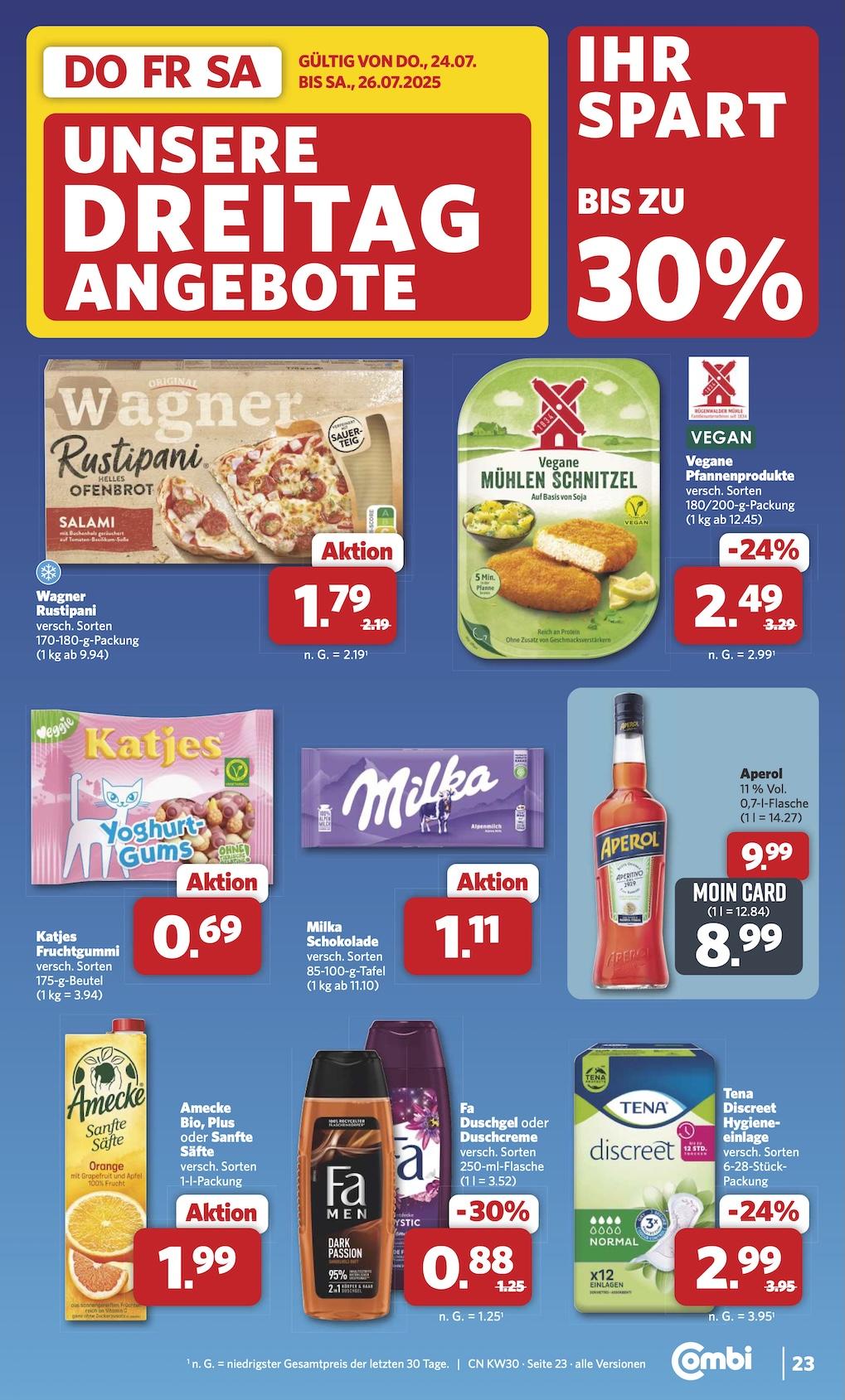 Combi Aktueller Prospekt ab Montag Seite 29