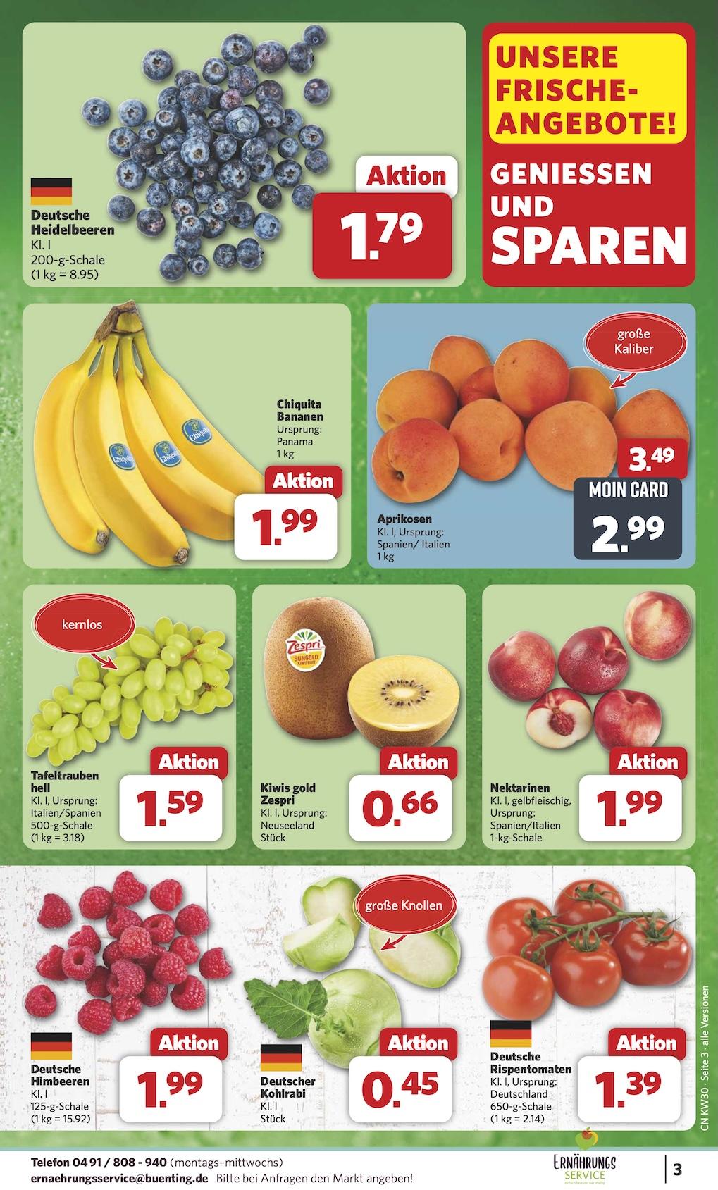 Combi Aktueller Prospekt ab Montag Seite 3