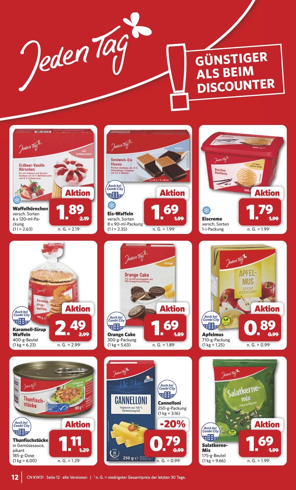 Combi Aktueller Prospekt ab Montag Seite 14