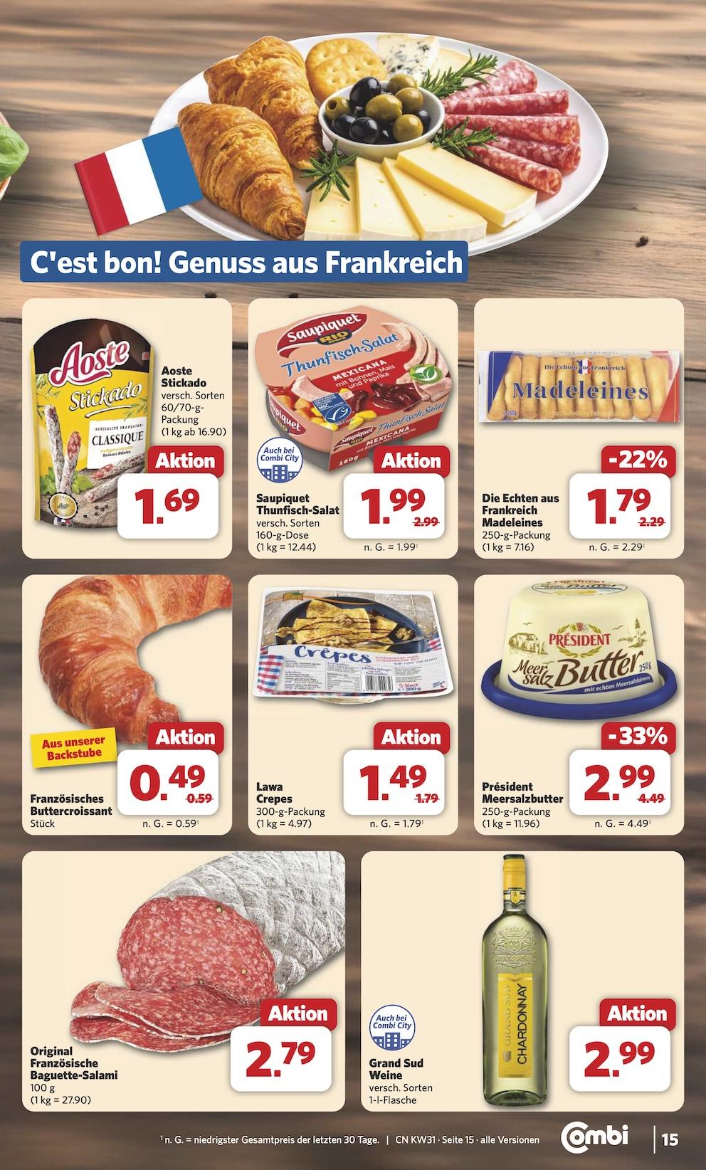 Combi Aktueller Prospekt ab Montag Seite 17