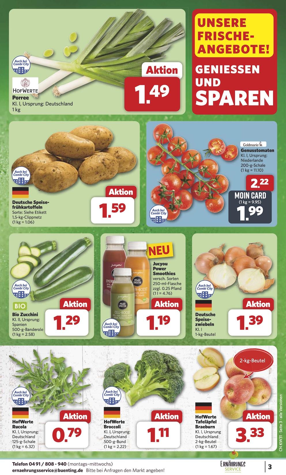 Combi Aktueller Prospekt ab Montag Seite 3