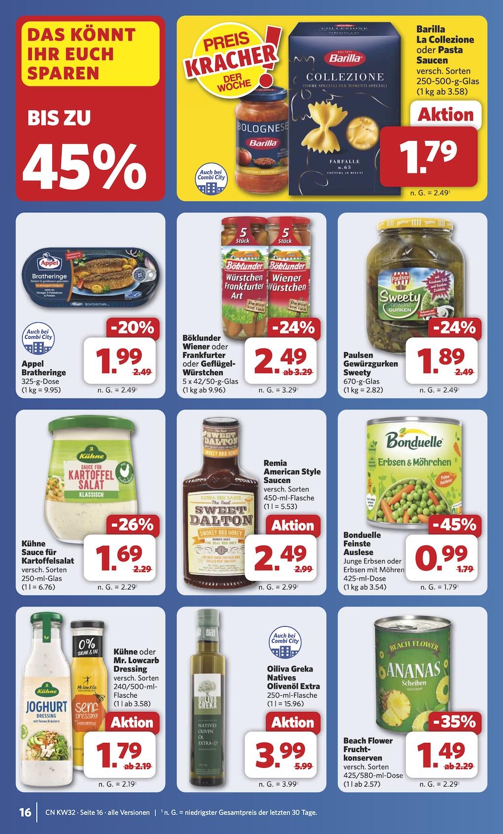 Combi Aktueller Prospekt ab Montag Seite 18