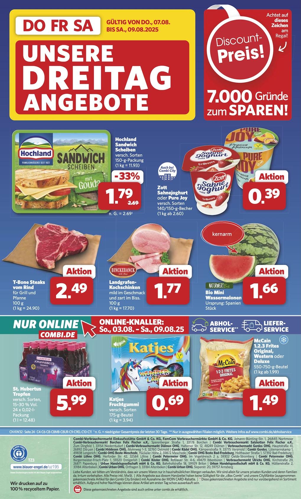 Combi Aktueller Prospekt ab Montag Seite 29