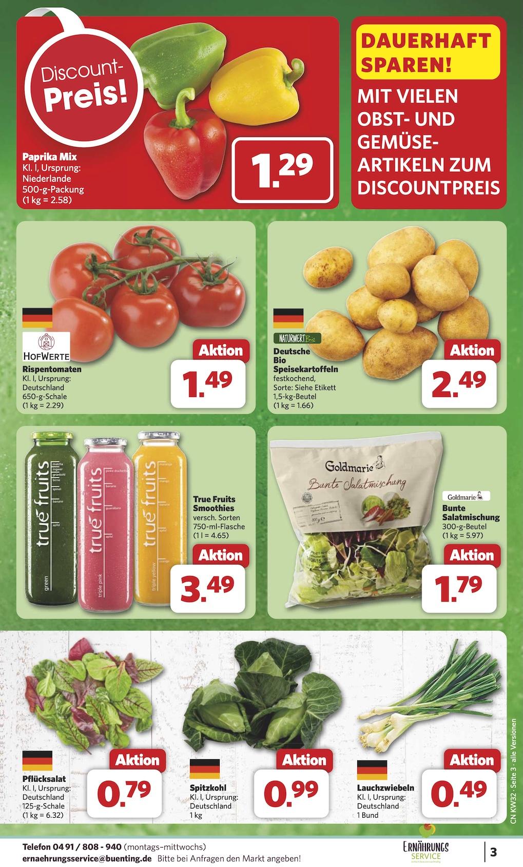 Combi Aktueller Prospekt ab Montag Seite 3