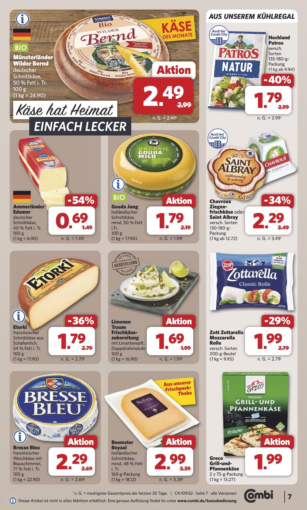 Combi Aktueller Prospekt ab Montag Seite 7