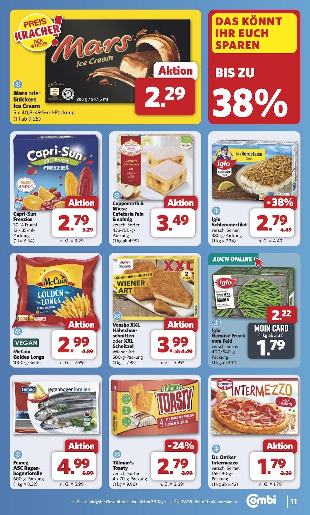 Combi Aktueller Prospekt ab Montag Seite 12