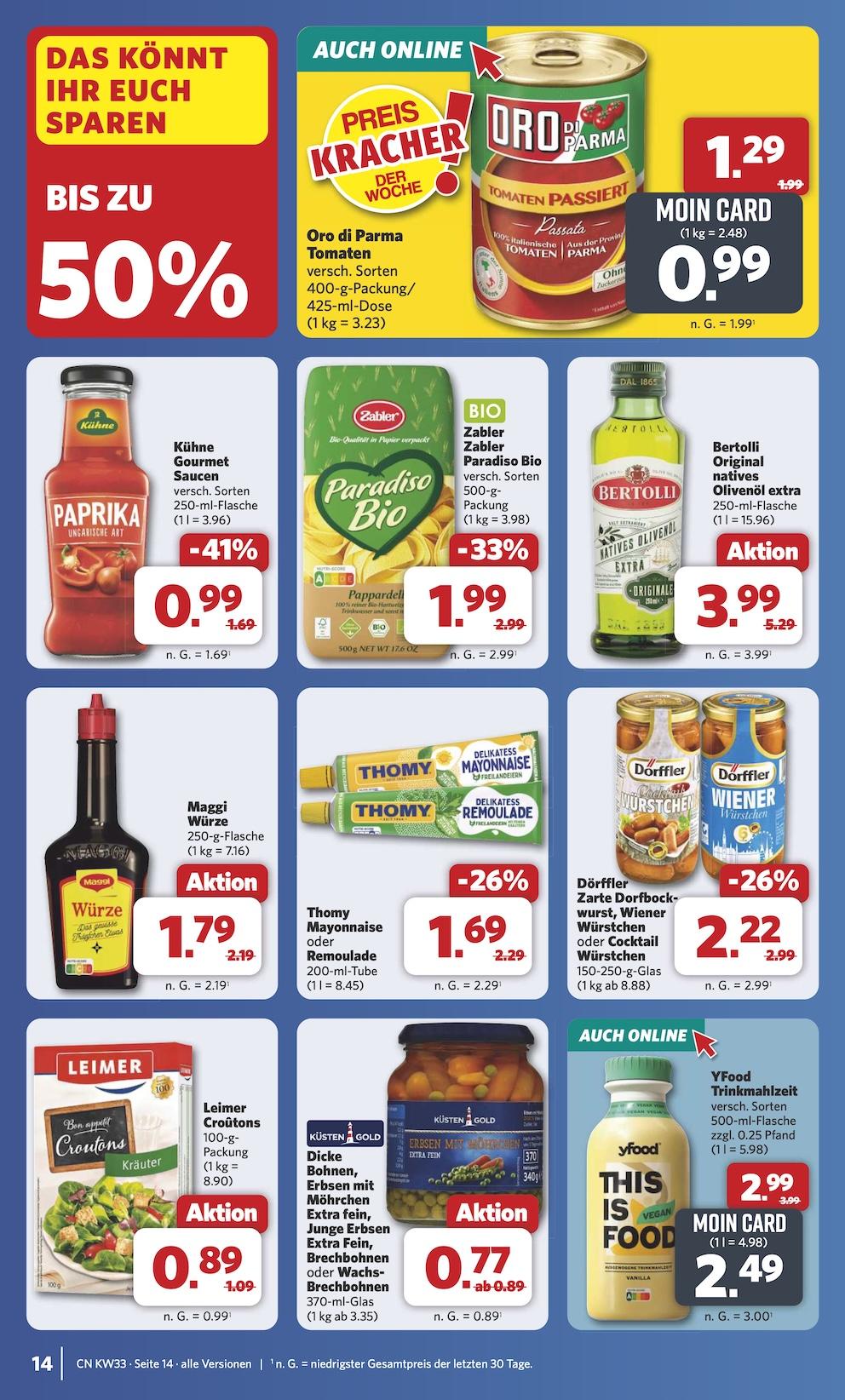 Combi Aktueller Prospekt ab Montag Seite 16