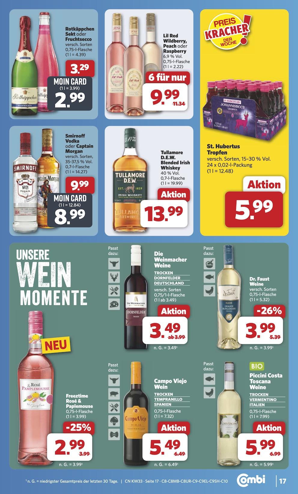 Combi Aktueller Prospekt ab Montag Seite 21