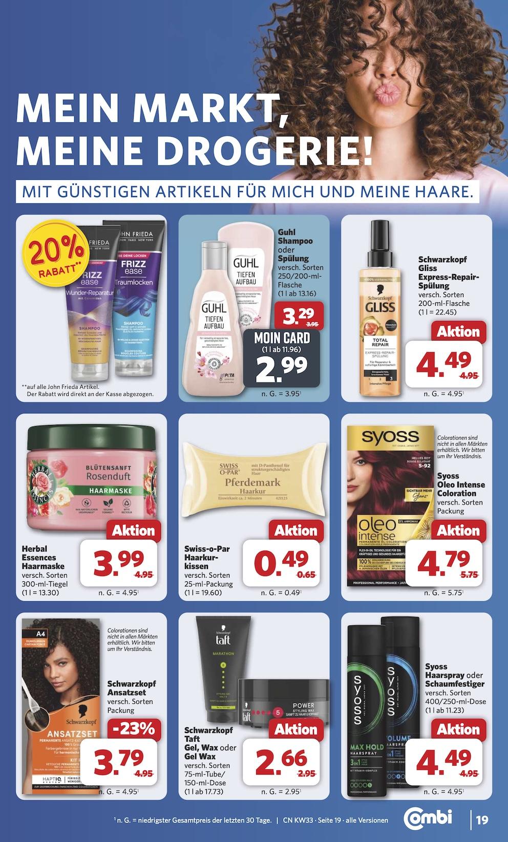 Combi Aktueller Prospekt ab Montag Seite 24