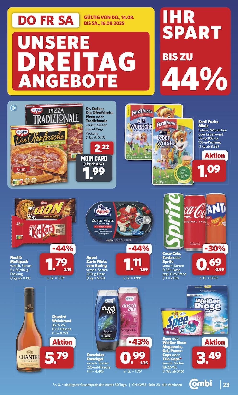 Combi Aktueller Prospekt ab Montag Seite 29