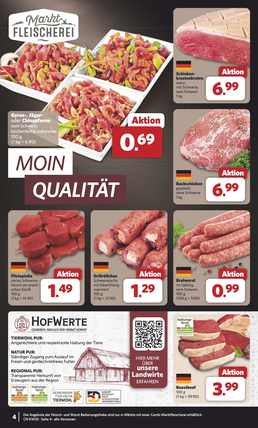 Combi Aktueller Prospekt ab Montag Seite 4