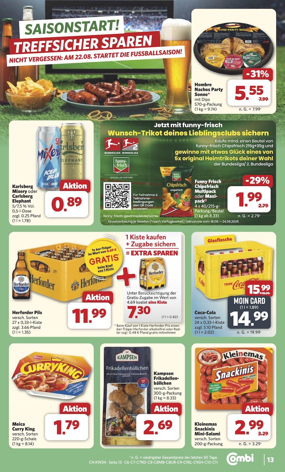 Combi Aktueller Prospekt ab Montag Seite 14