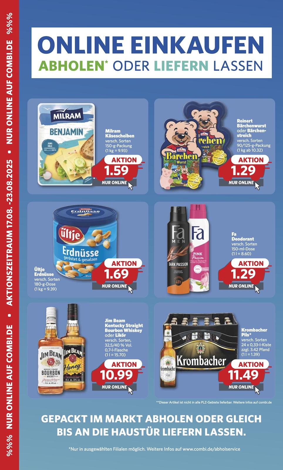 Combi Aktueller Prospekt ab Montag Seite 15